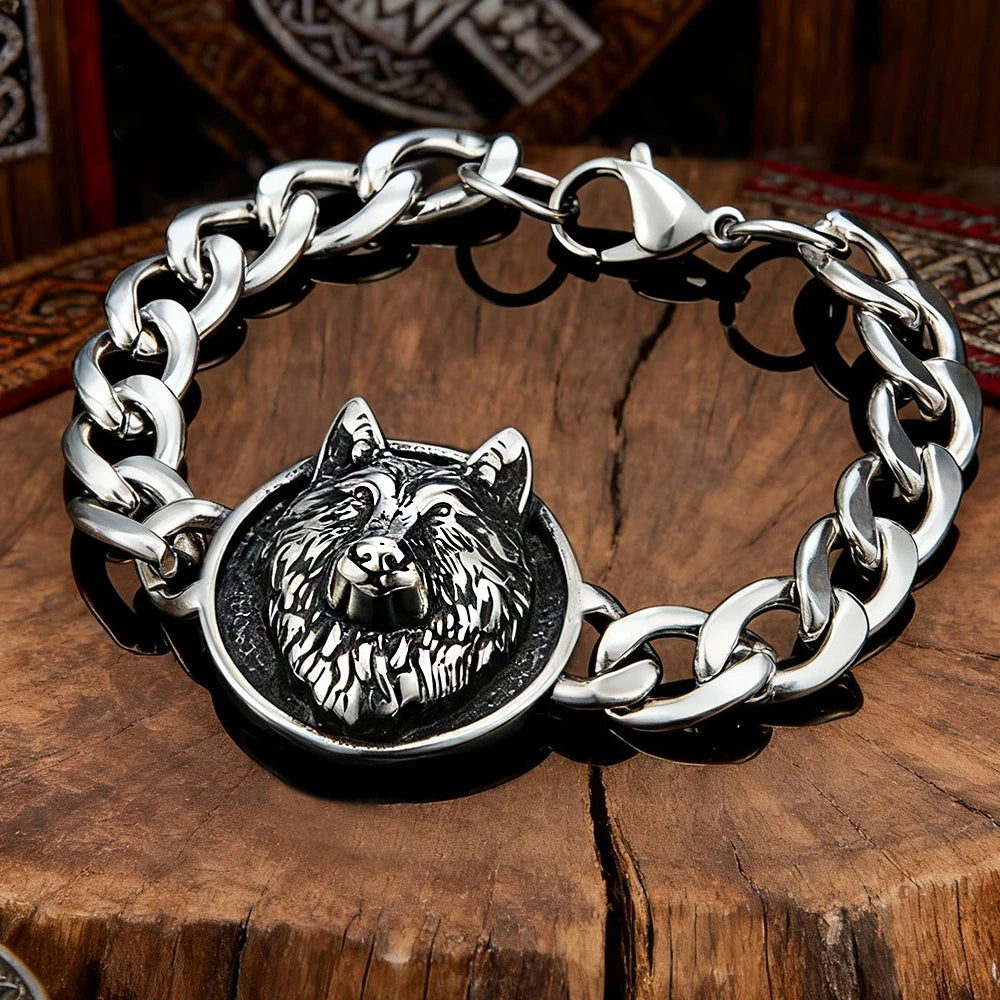 PENDRA Wolf Classic Celtic Bracelet