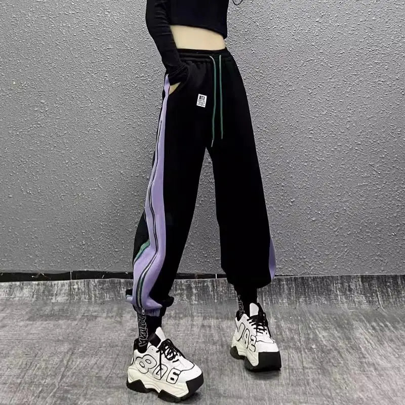 PENDRA Side Color Blocked Pants