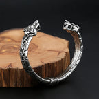 PENDRA Tigercrown Viking Double Tiger Head Bracelet