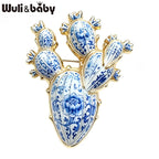 PENDRA Cactara Charming Cactus Brooch