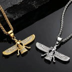 PENDRA Faravahar Eagle Pendant Necklace