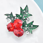 PENDRA Fruitaria Crystal Fruit Brooch