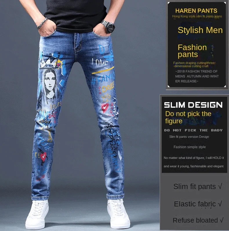 PENDRA Slim Long Korean Pants