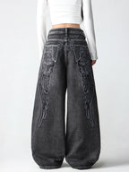 PENDRA American Creative Wings Jeans