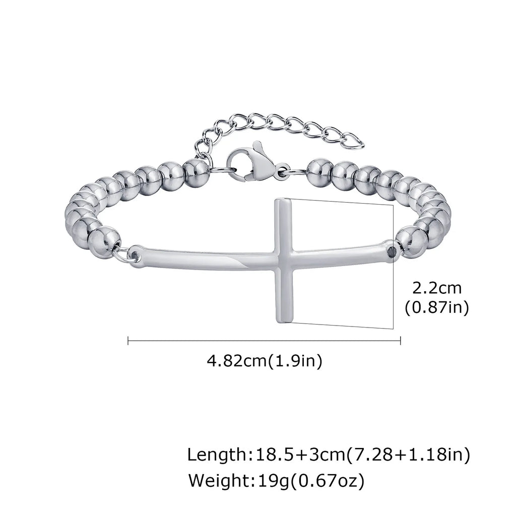 PENDRA Elimire Cross Charm Bracelet