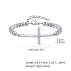 PENDRA Elimire Cross Charm Bracelet