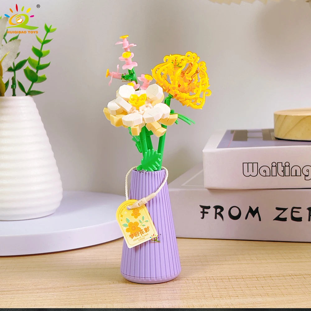 PENDRA Pot Sunflower Micro Building Set