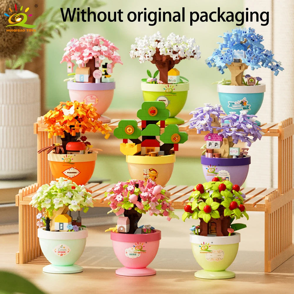 PENDRA Pot Sunflower Micro Building Set