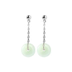 PENDRA Jade Hetian Ear Earrings