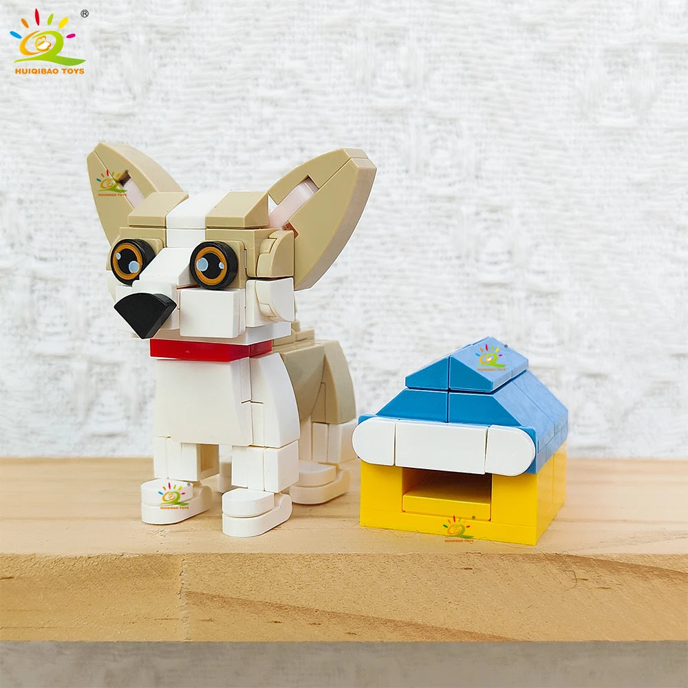 PENDRA Dog Amimal Micro Building Set