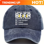 PENDRA Cotton Embossed Flag Baseball Cap