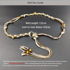 PENDRA Jadeelle Floral Boho Waist Chain Belt
