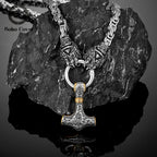 PENDRA Wolf Norse Pendant Necklace