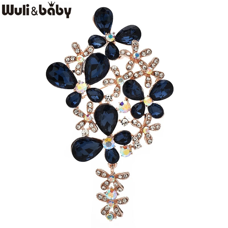 PENDRA Florielle31 Crystal Brooch