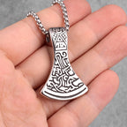 PENDRA Axe Ares Boyfriend Steel Necklace