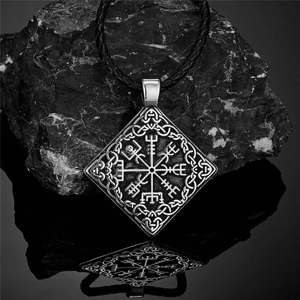 PENDRA Celtic Knot Gold Steel Necklace