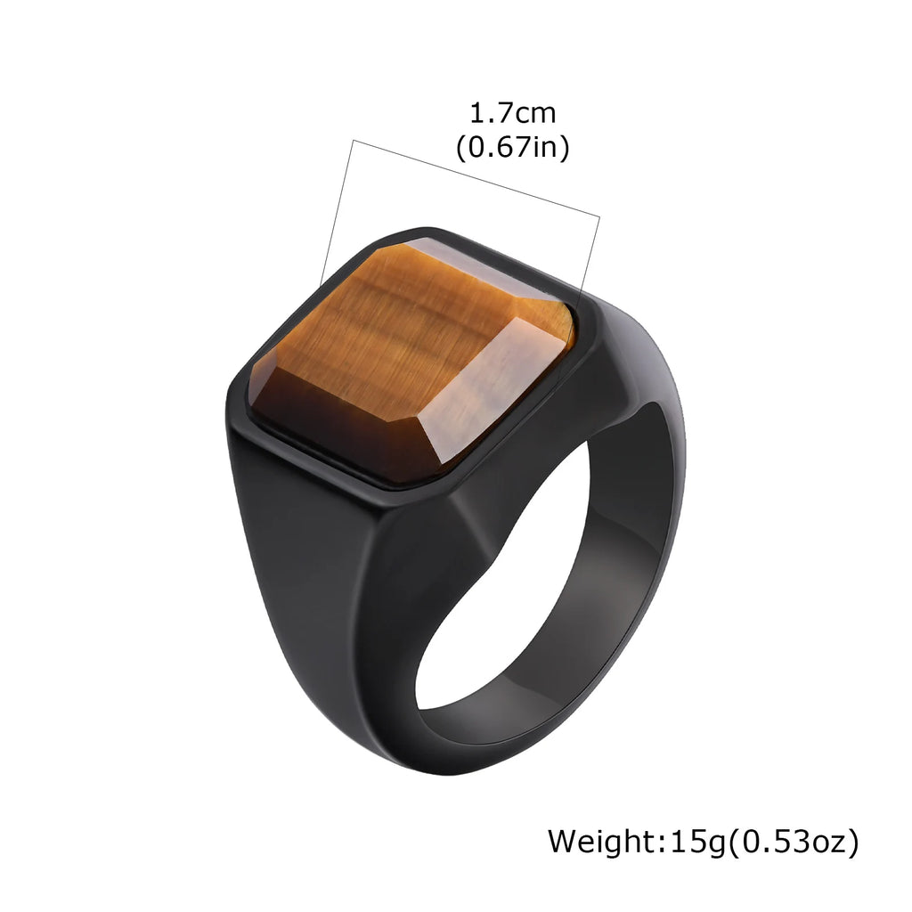 PENDRA Neridell Tiger Eye Ring