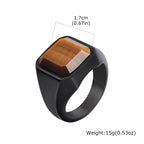 PENDRA Neridell Tiger Eye Ring