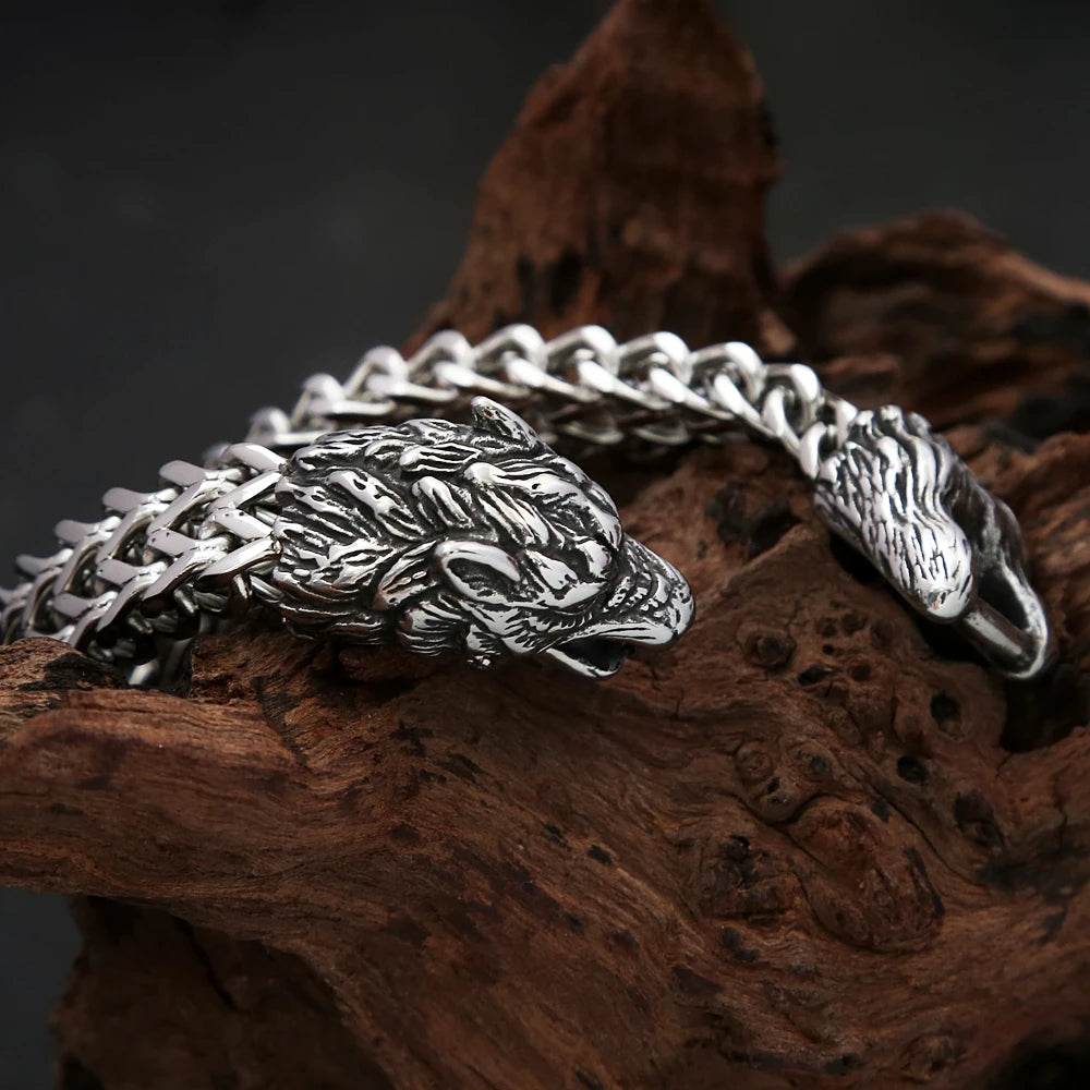 PENDRA Runecrest Nordic Stainless Steel Bracelet