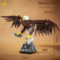 PENDRA HUIQIBAO1214PCS Eagle Falcon Building Set