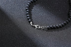TIBETAN BUDDHIST PHURBA KILAYA THE MAGIC KNIFE WITH TIGER’S EYE LAVA STONE NECKLACE FOR MEN JEWELRY