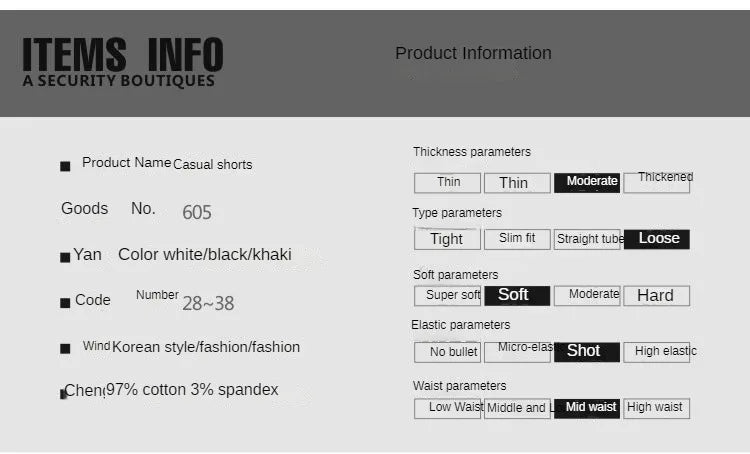 Korean Washed Luxury Men's Slim Jeans Designer Denim Short Pants for Summer Boyfriend Stretch Straight White Cargo Cotton Shorts