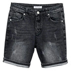 PENDRA Knee Length Black Jeans