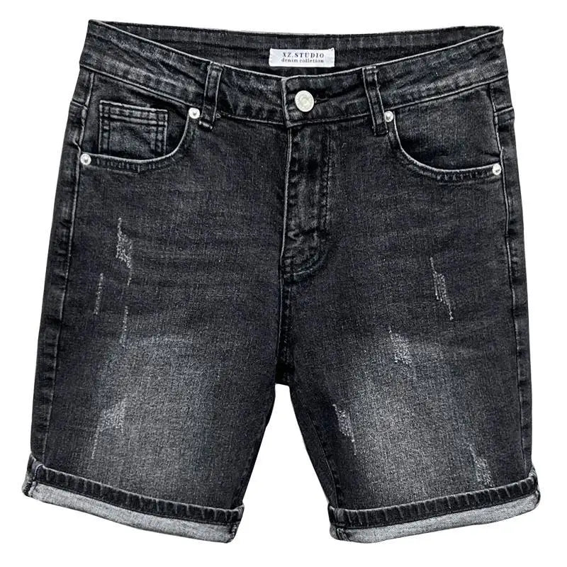 PENDRA Knee Length Black Jeans