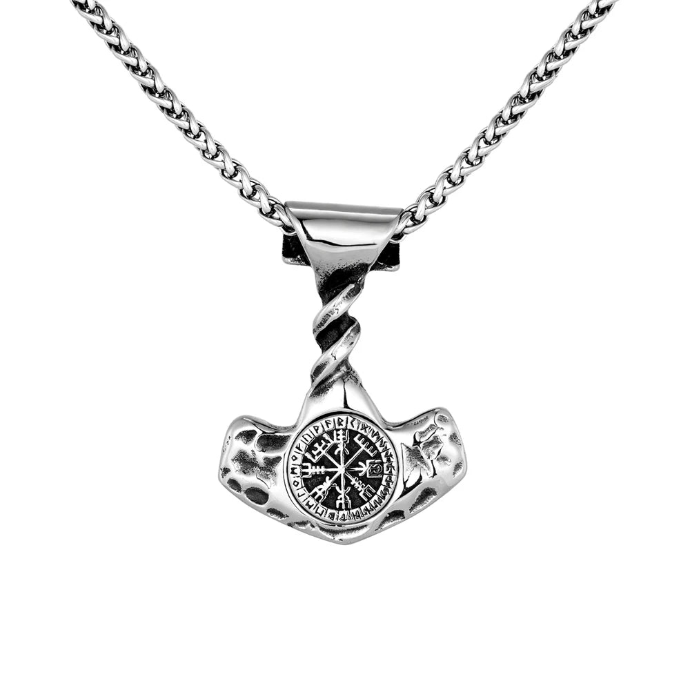 PENDRA Steel Norse Necklace