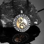 PENDRA Steel Rune Necklace