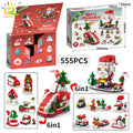 PENDRA Elk Deer Santa Building Set