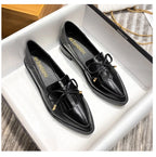 PENDRA Leather Platform British Small Shoes