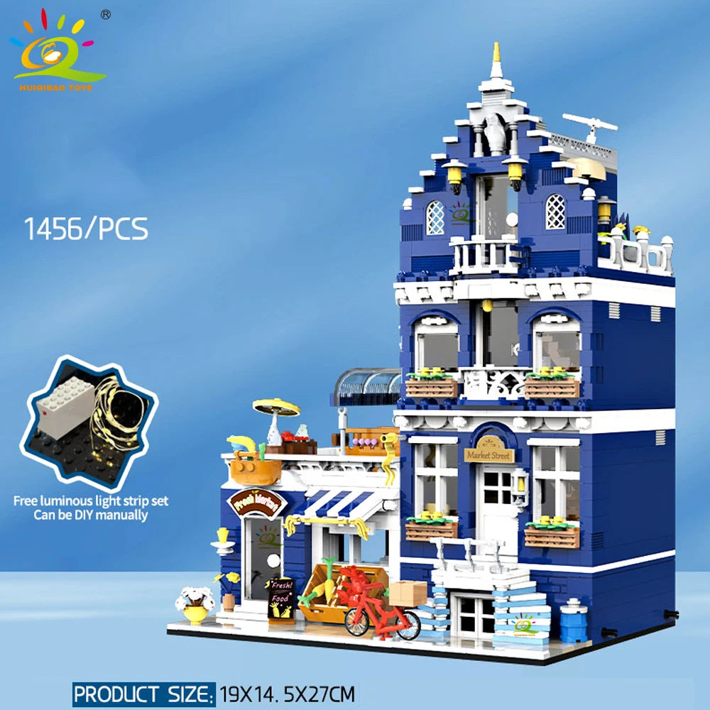 PENDRA Corner Coffee Micro Building Set