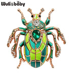PENDRA Lucky Scarab Brooch