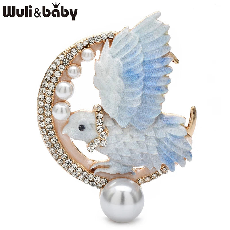 PENDRA Aveline4 Bird Brooch
