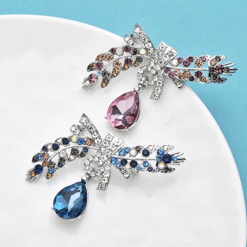PENDRA Florielle17 Crystal Brooch