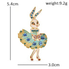 PENDRA Lovely Bunny Rabbit Brooch
