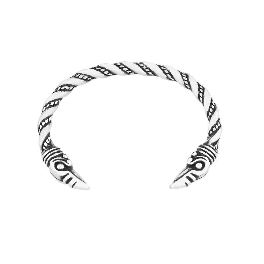 PENDRA Ravencrest Stainless Steel Viking Bracelet