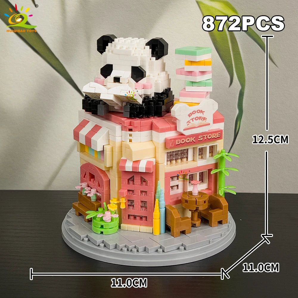 PENDRA Panda Coffee Mini Building Set