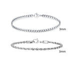PENDRA Cuban Black Bracelet