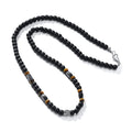 PENDRA Tiger Beaded Beaded Necklace