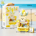 PENDRA Cute Dessert Micro Building Set