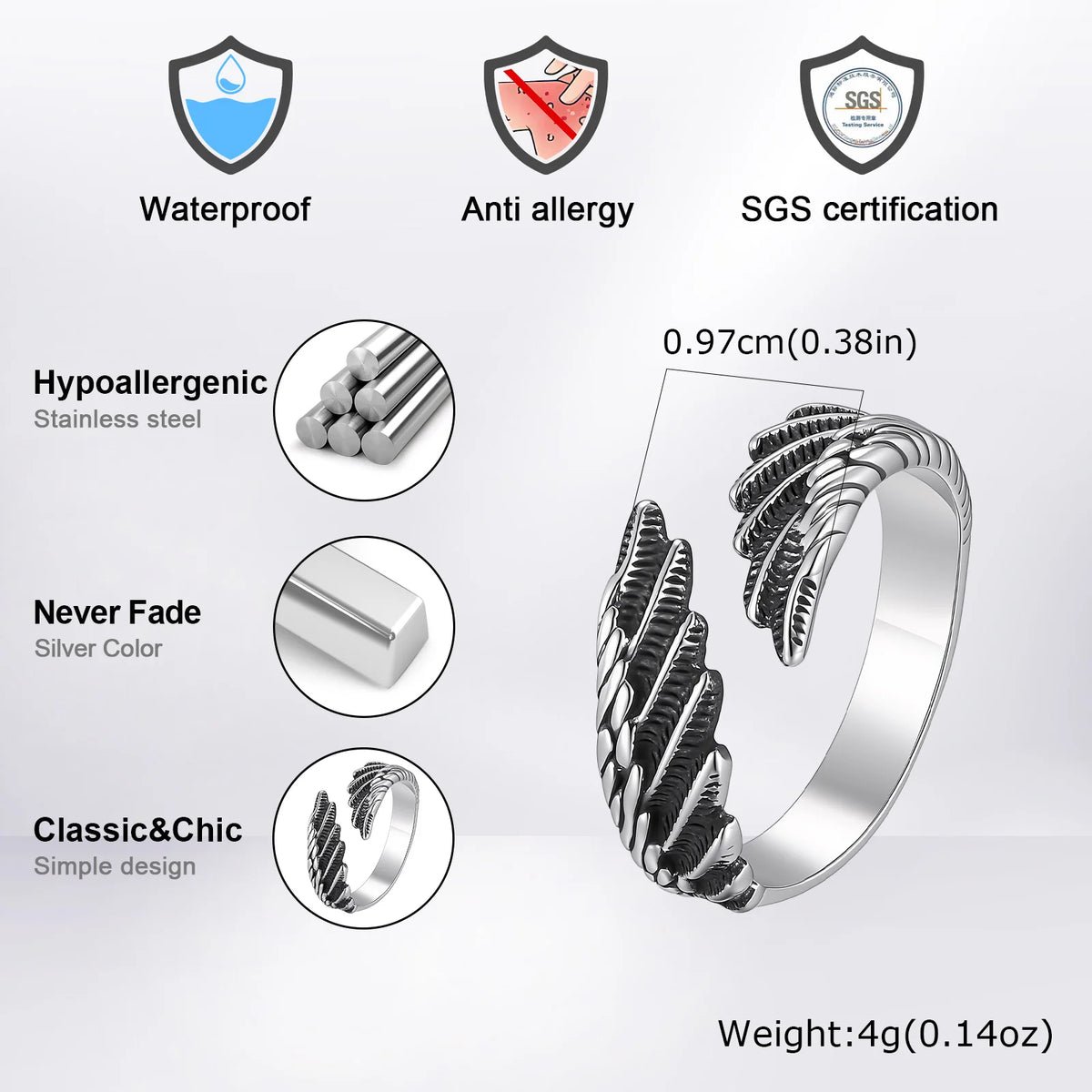 PENDRA Lunorin Classic Ring