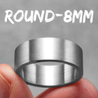 Simple Vintage Black Stainless Steel Mens Womens Rings Charm Trendy For Couple Girl Boyfriend Jewelry Creativity Gift Wholesale