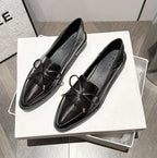 PENDRA Leather Platform British Small Shoes