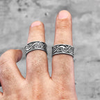 PENDRA Chinese Dragon Totem Steel Ring