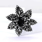 PENDRA Florielle3 Crystal Brooch
