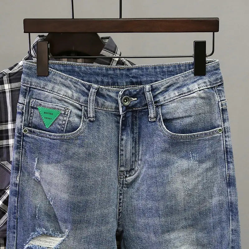 PENDRA Denim Light Fit Pants