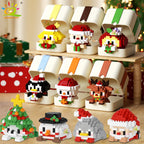 PENDRA Elk Deer Santa Building Set