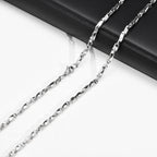 PENDRA Mobius Twisted Chain Necklace